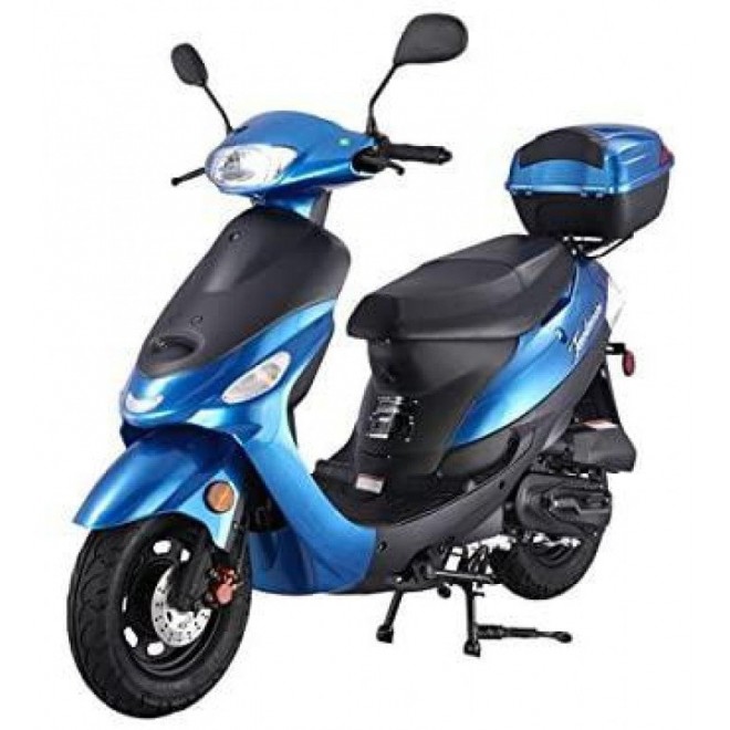 SMART DEALS NOW brings to you TAO TAO – ATM-50- 49cc Street Legal Scooter Moped with Rear Mounted Storage Trunk