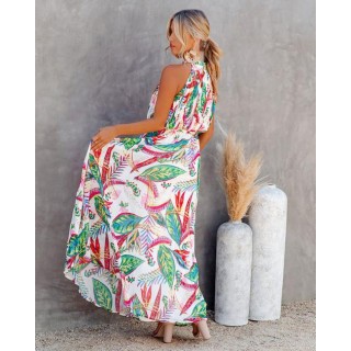 Greenhouse Pleated Maxi Dress